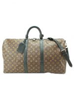 LOUISVUITTON MONOGRAM MACASSAR（ルイヴィトン モノグラムマカサー）キーポルバンドリエール55 M56714