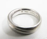 プラチナ1000　Pt1000のダイヤ付き指輪買取