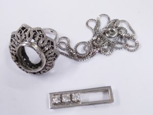 【事例】Pm刻印のプラチナ素材、指輪・ネックレスの買取
