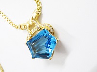 ネックレス　K18　T30.10ct・D0.48ct・D0.14ct　28.3g