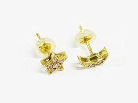 375　ピアス　ダイヤ0.2ct　1.0g