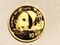 24金　中国　パンダ金貨1/10オンス　3.4ｇ