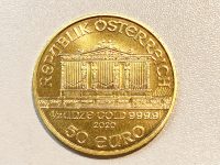 24金　オーストリア　ウィーン金貨　1/2オンス　15.6ｇ