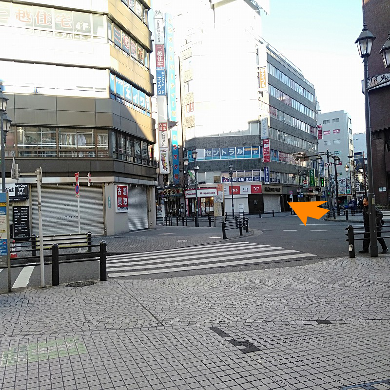 西武池袋線池袋駅からの道順4