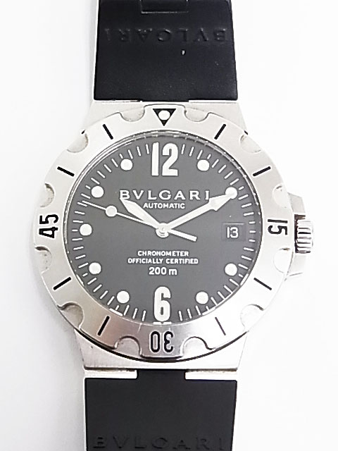 ブルガリ ディアゴノスクーバ SD38S型の時計を買取