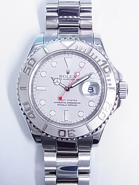 ロレックス ヨットマスターロレジウム １６６２２型の時計を買取