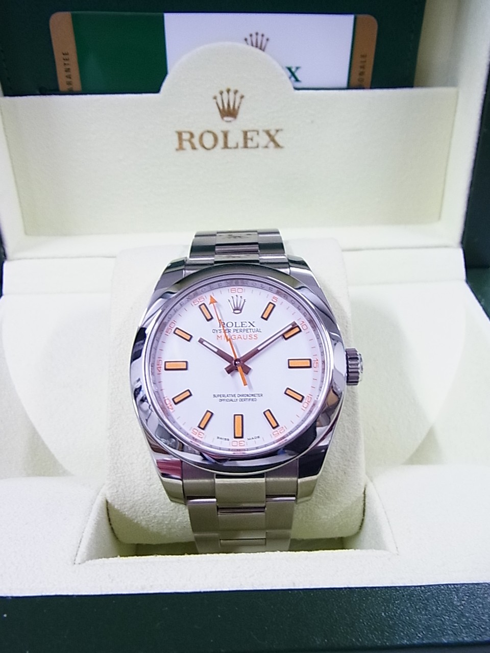 ロレックス　ミルガウス １１６４００型の時計を買取