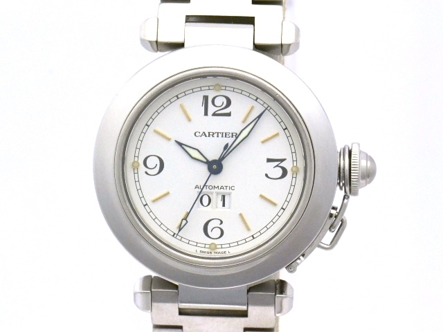 カルティエ パシャＣ ビッグデイトの時計を買取 | 創業大正9年の須賀質店